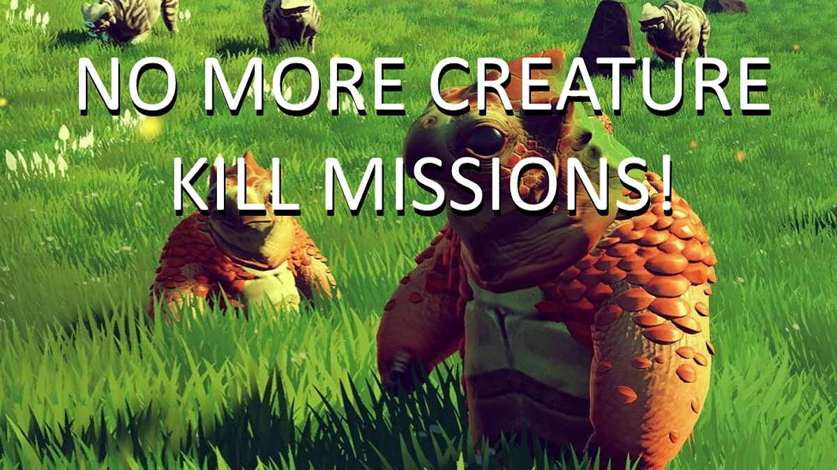 No Man&#039;s Sky — Missions without killing creatures