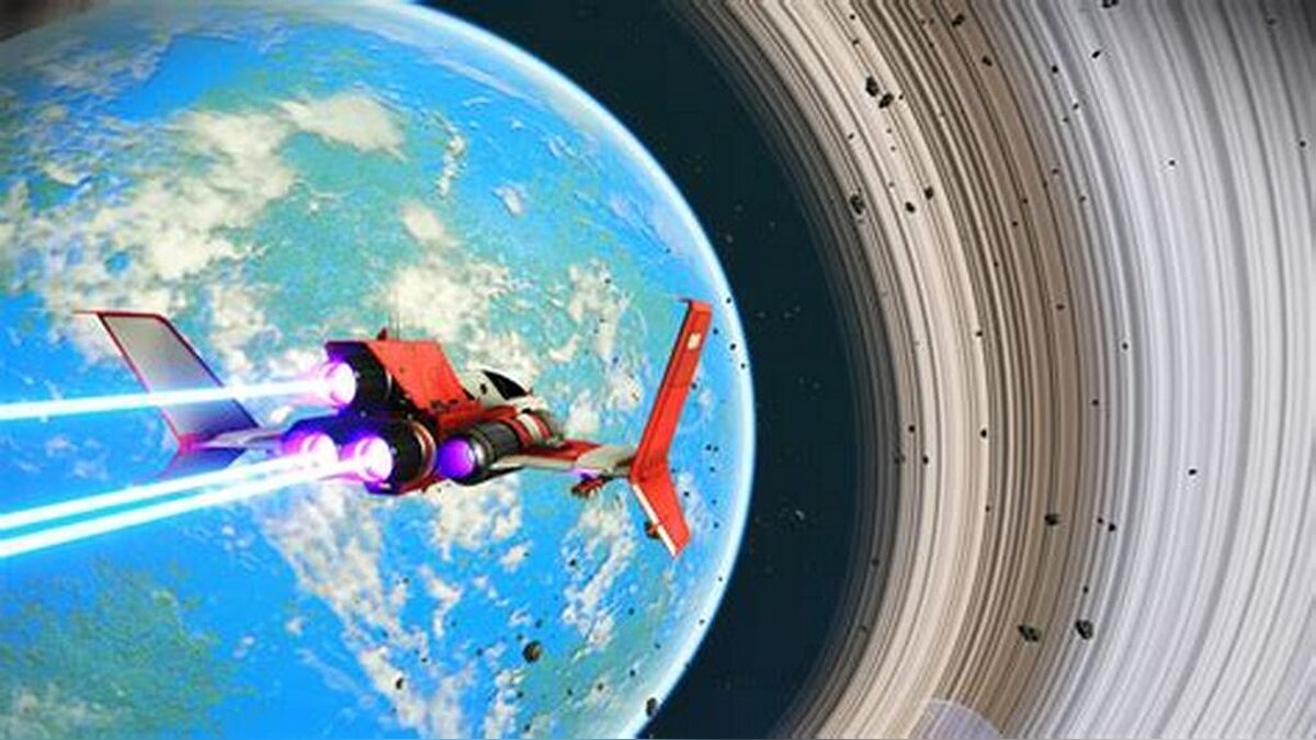 No Man&#039;s Sky — Accelerated flights