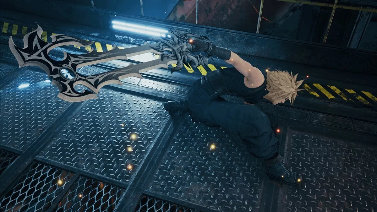 Final Fantasy VII Remake — Sword from the game Kingdom Hearts 3