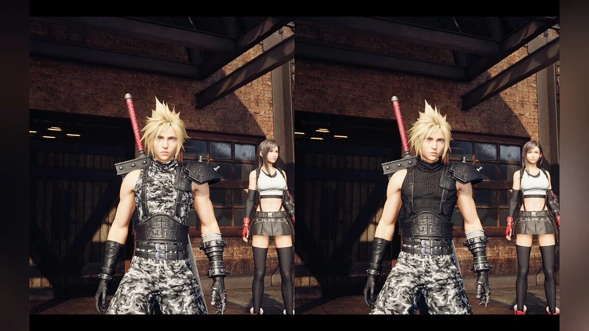 Final Fantasy VII Remake — Camuflaje urbano para Claude