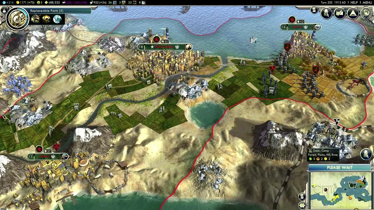 Sid Meier&#039;s Civilization 5 — Tabela za Cheat Engine [1.0.3.279]