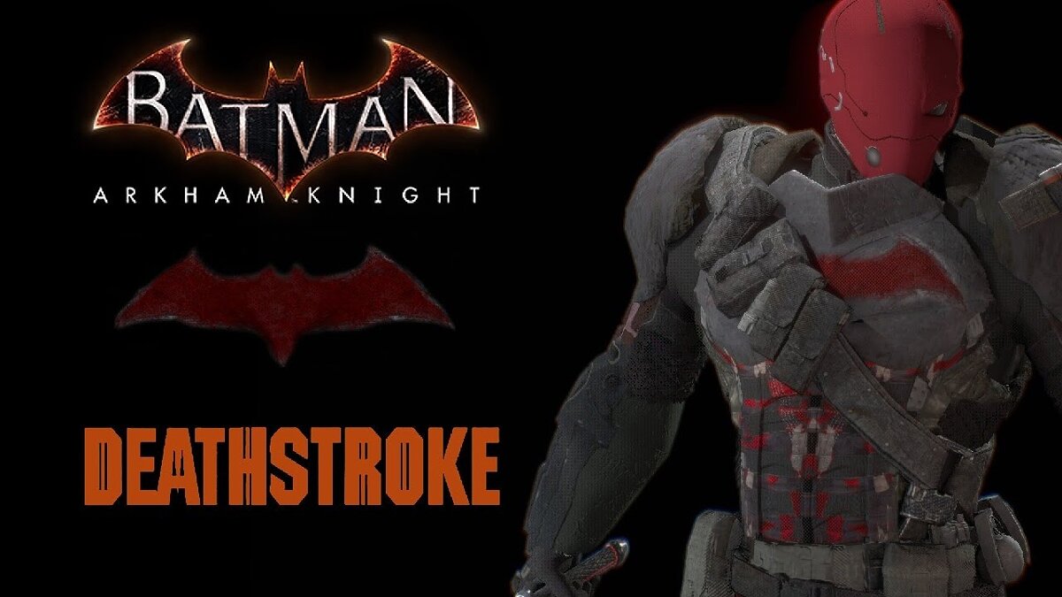 Batman: Arkham Knight — Deathstroke - Red Hood