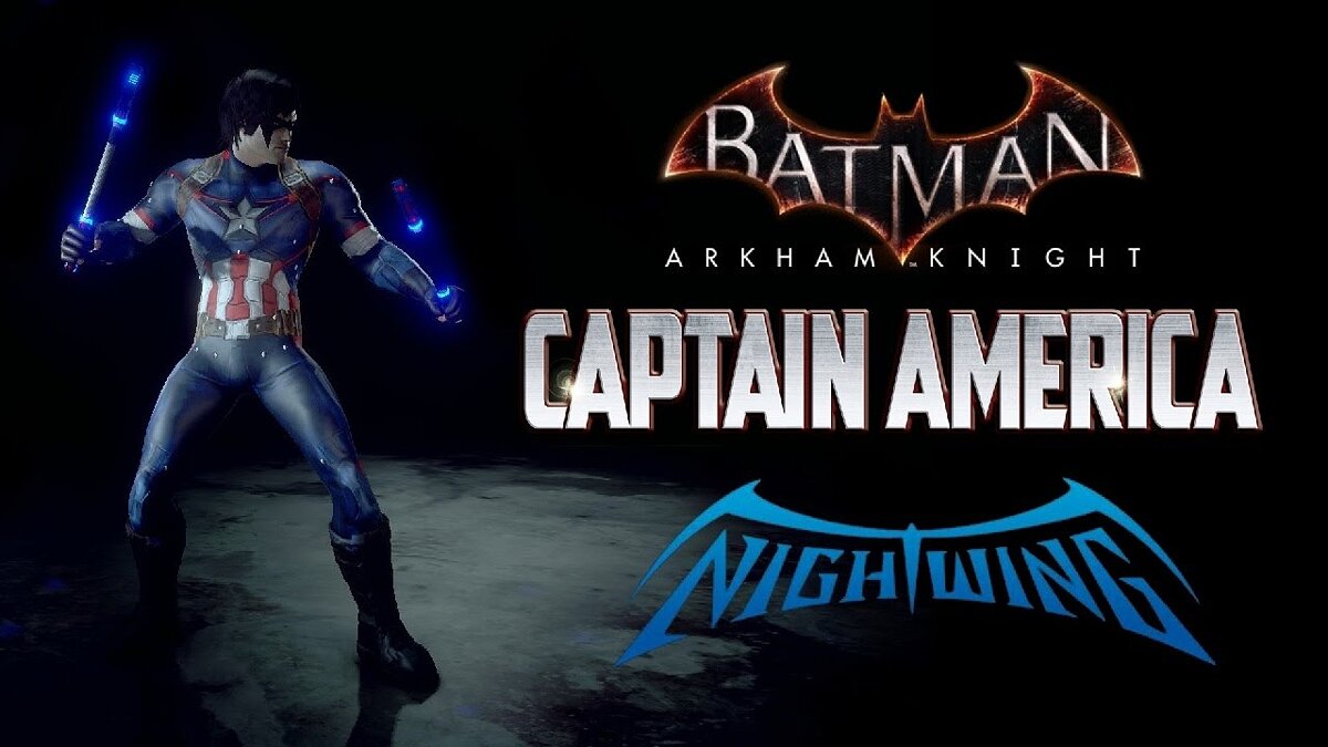 Batman: Arkham Knight — Captain America Nightwing