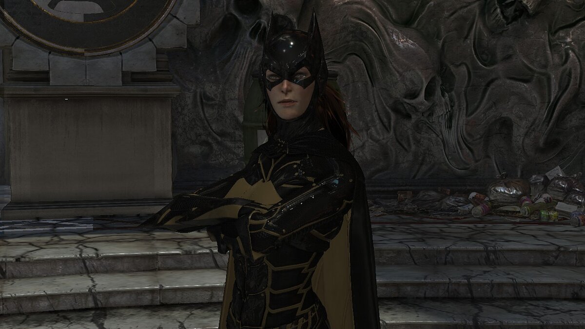 Batman: Arkham Knight — Black and yellow Batgirl