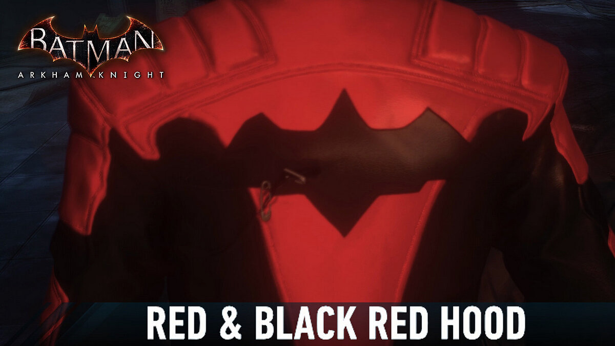 Batman: Arkham Knight — Red and Black Cap Suit