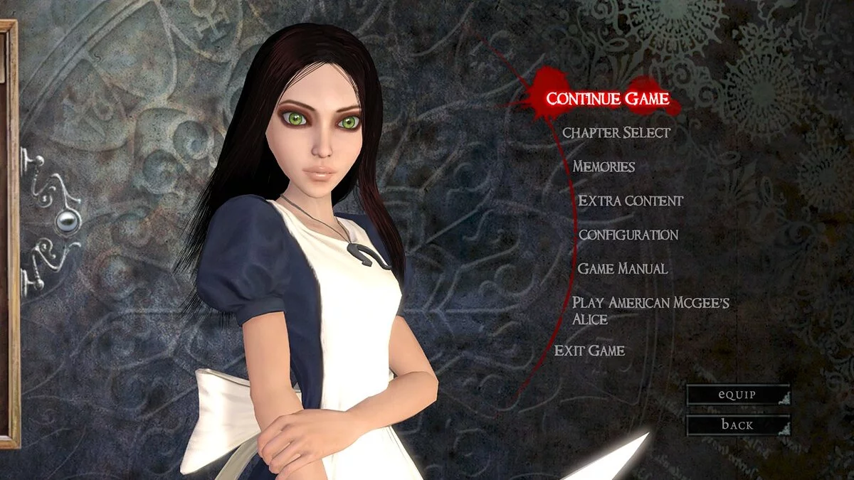 Alice: Madness Returns — vestido clasico