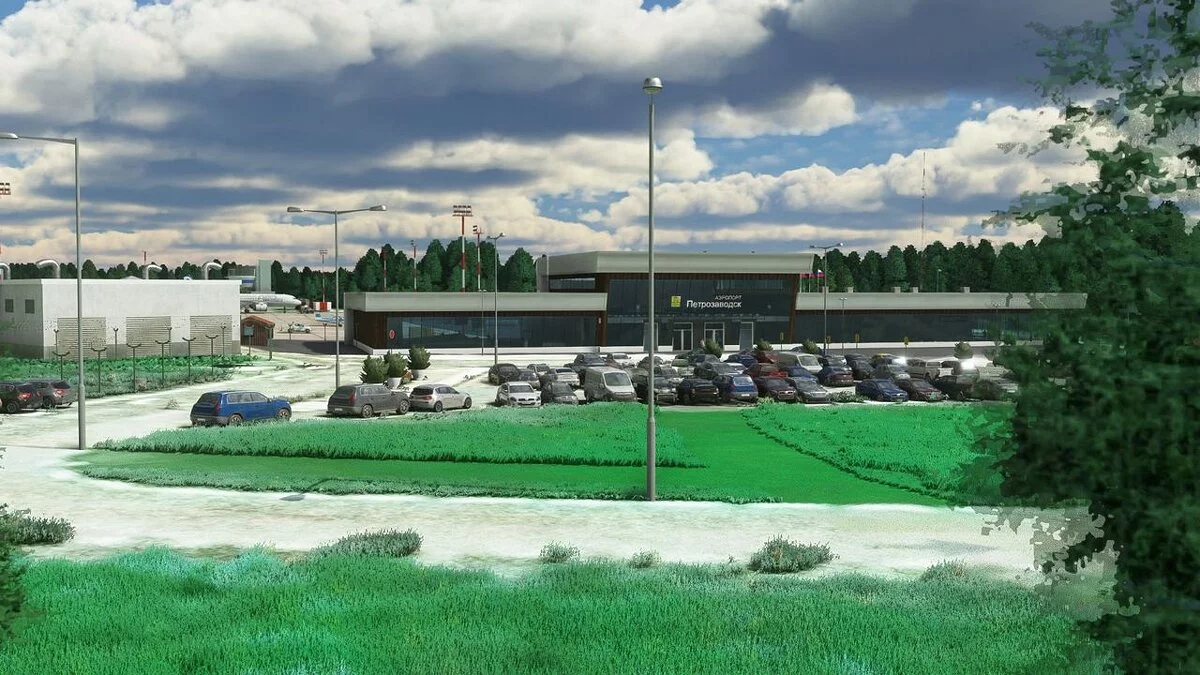 Microsoft Flight Simulator — Петрозаводськ (Росія)