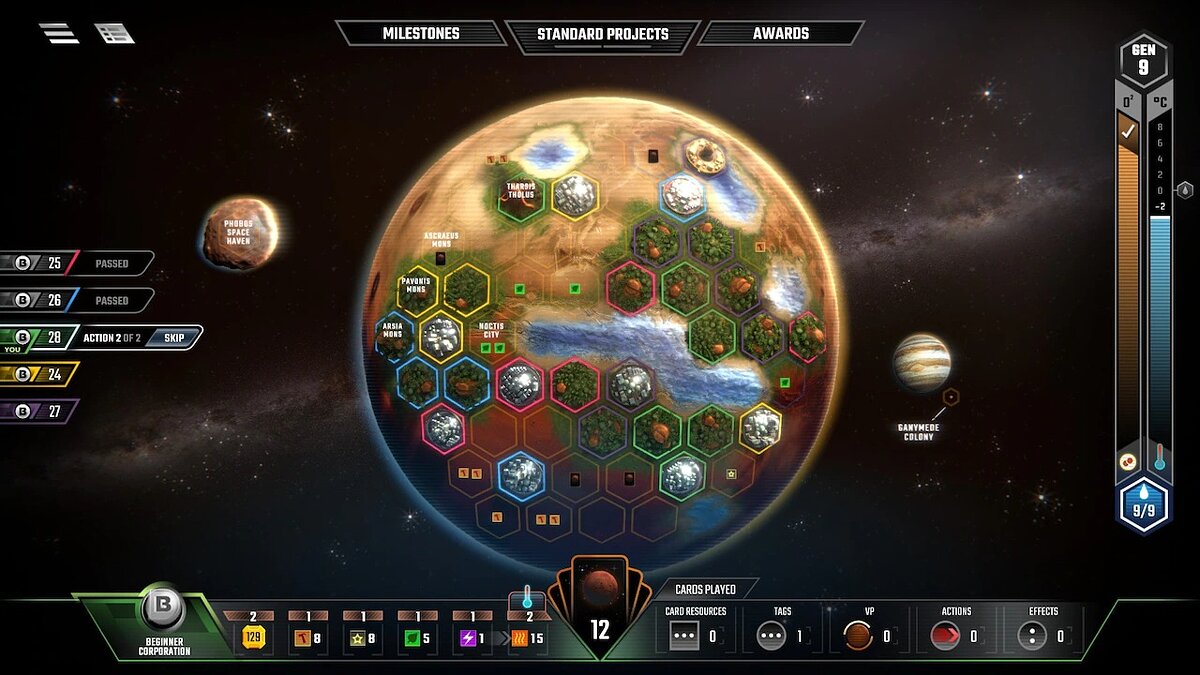 Terraforming Mars — Table for Cheat Engine [1.4.0]