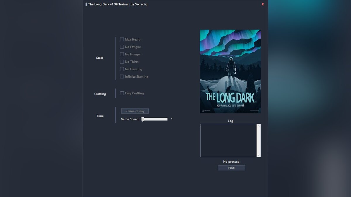 The Long Dark — Trainer (+9) [UPD: 05/09/2022]