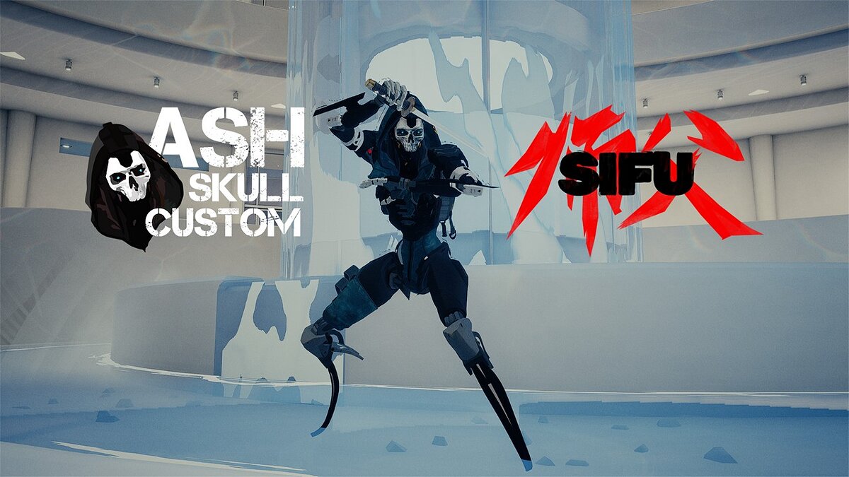 Sifu — Ash - a skull from the game Apex Legends