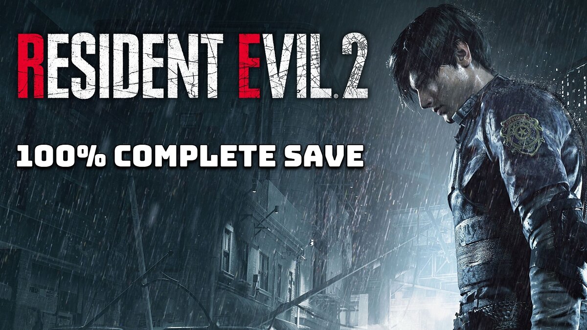 Resident Evil 2 — Game completed 100 percent