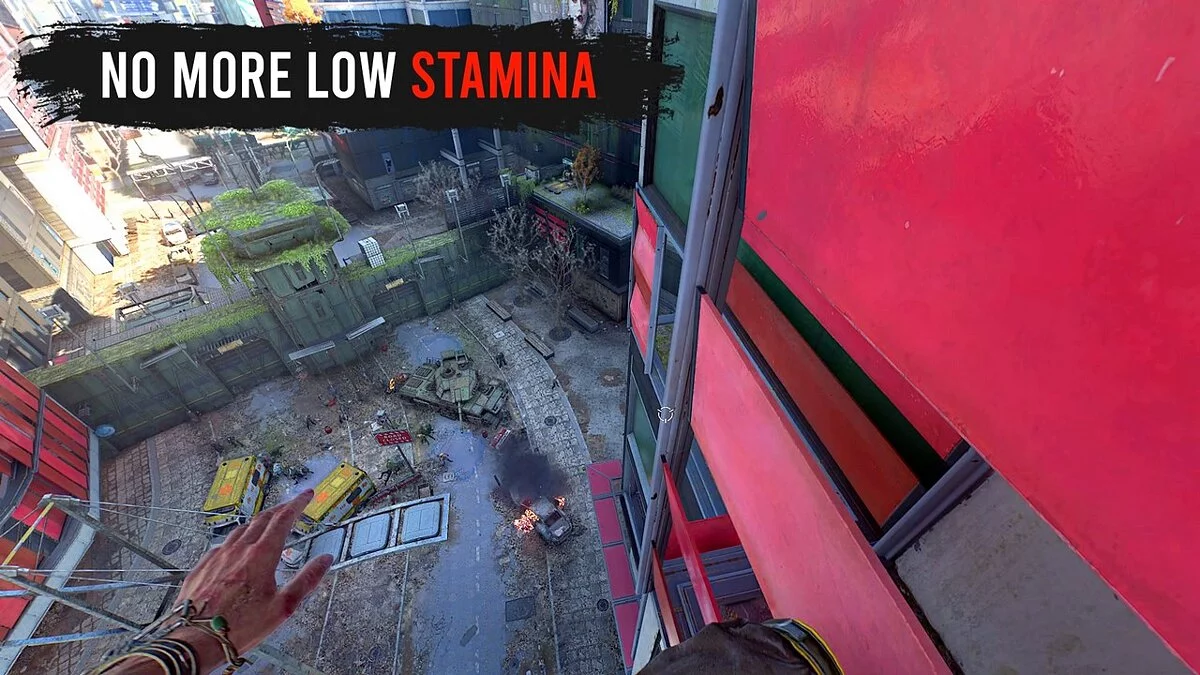 Dying Light 2 Stay Human — Необмежений мод на витривалість