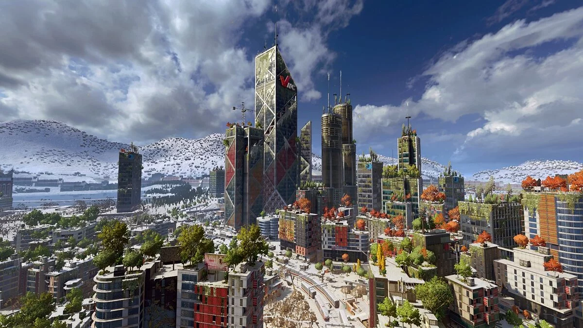 Dying Light 2 Stay Human — Снежная карта