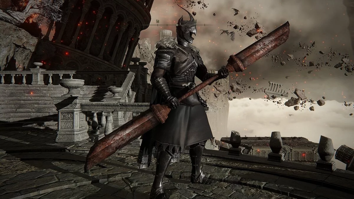 Elden Ring — Двойной клинок из красного железа