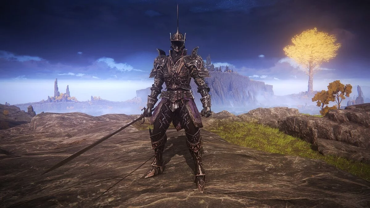 Elden Ring — Penetrator armor set with weapons