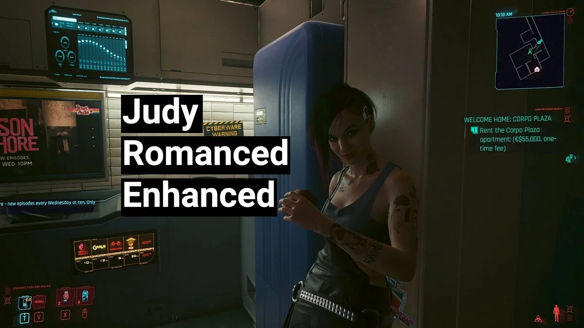 Cyberpunk 2077 — Romance mejorado con Judy