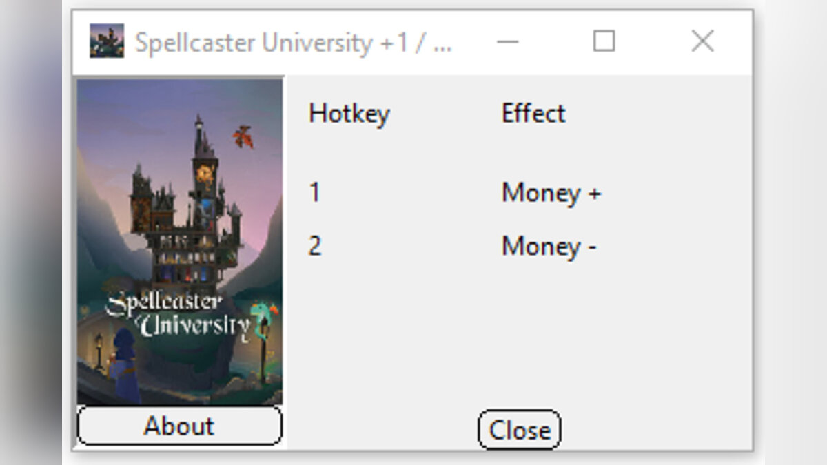 Spellcaster University — Trainer (+2) [1.03]