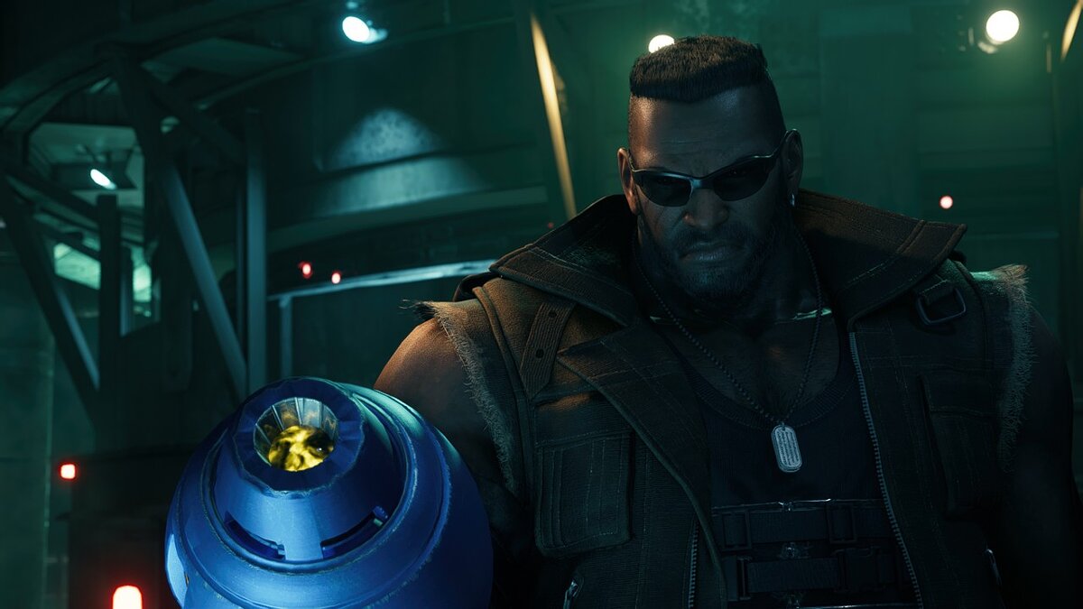 Final Fantasy VII Remake — Mega Man Blaster for Barret