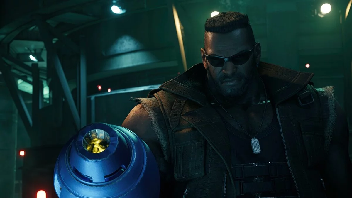 Final Fantasy VII Remake — Mega Man Blaster for Barret