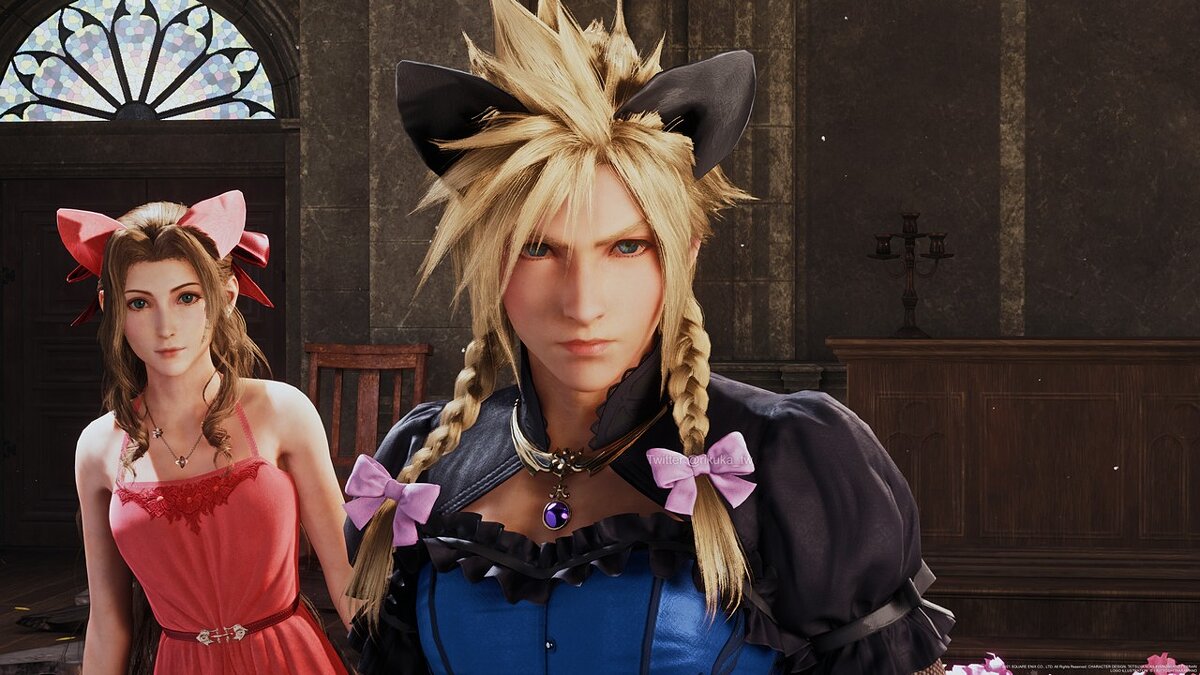 Final Fantasy VII Remake — Cat ears for Claude