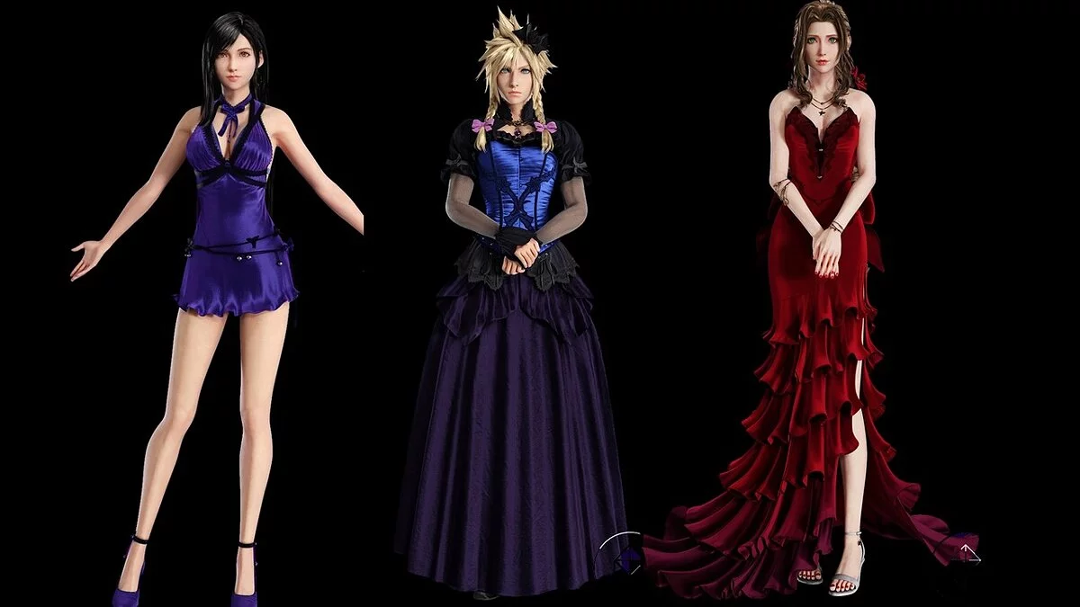 Final Fantasy VII Remake — Original dresses