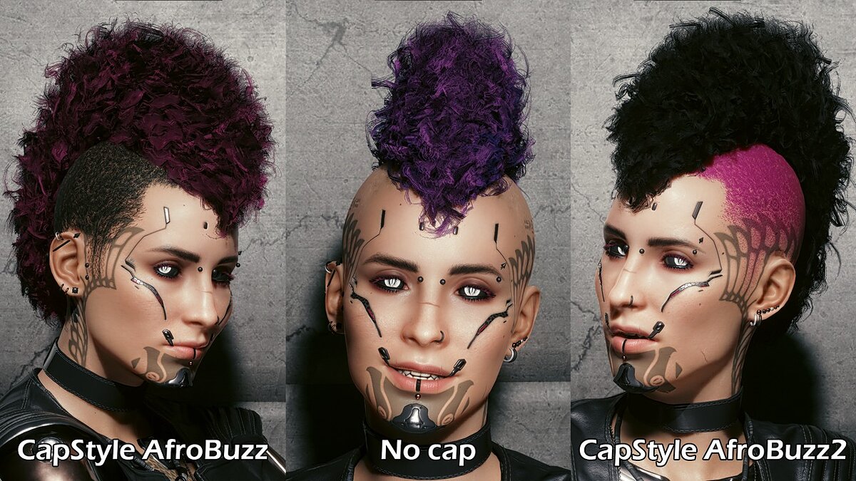 Cyberpunk 2077 — Afro-Iroquois