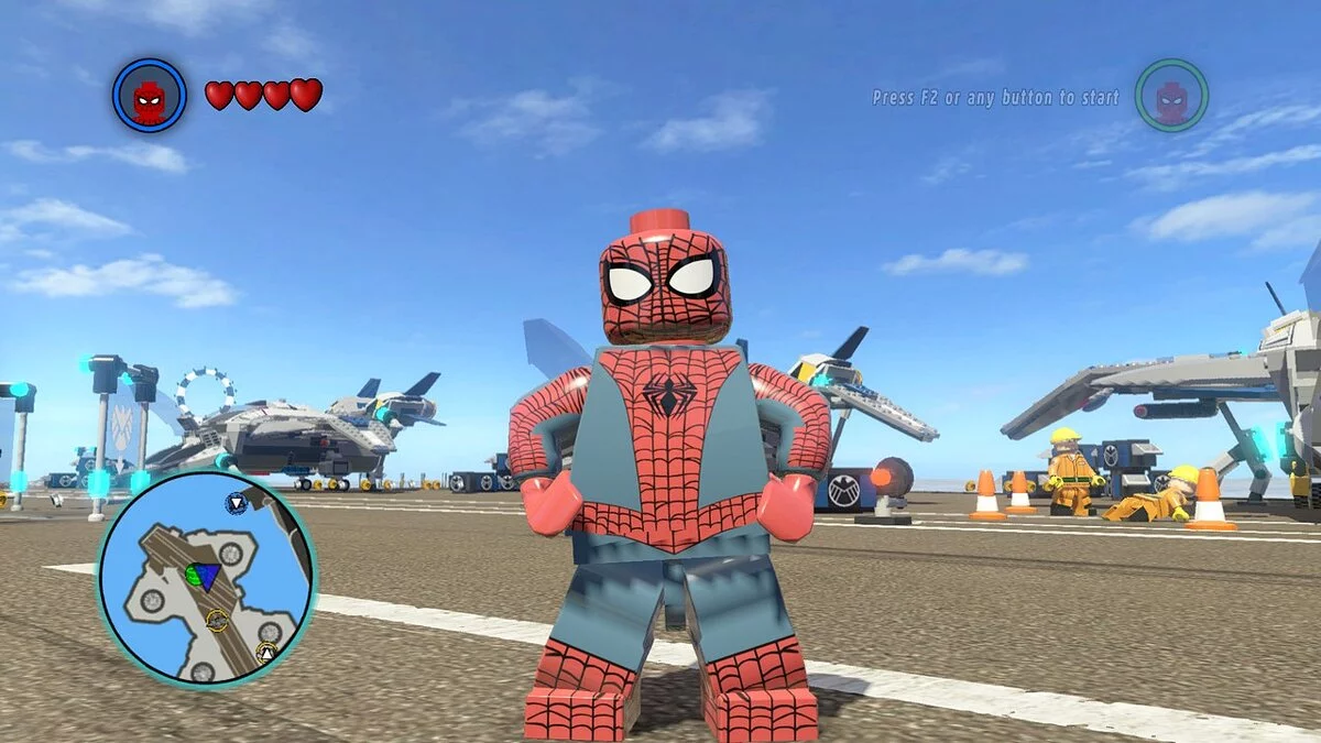 LEGO Marvel Super Heroes — Disfraz de Spider-Man del juego Spider-Man Edge Of TIme