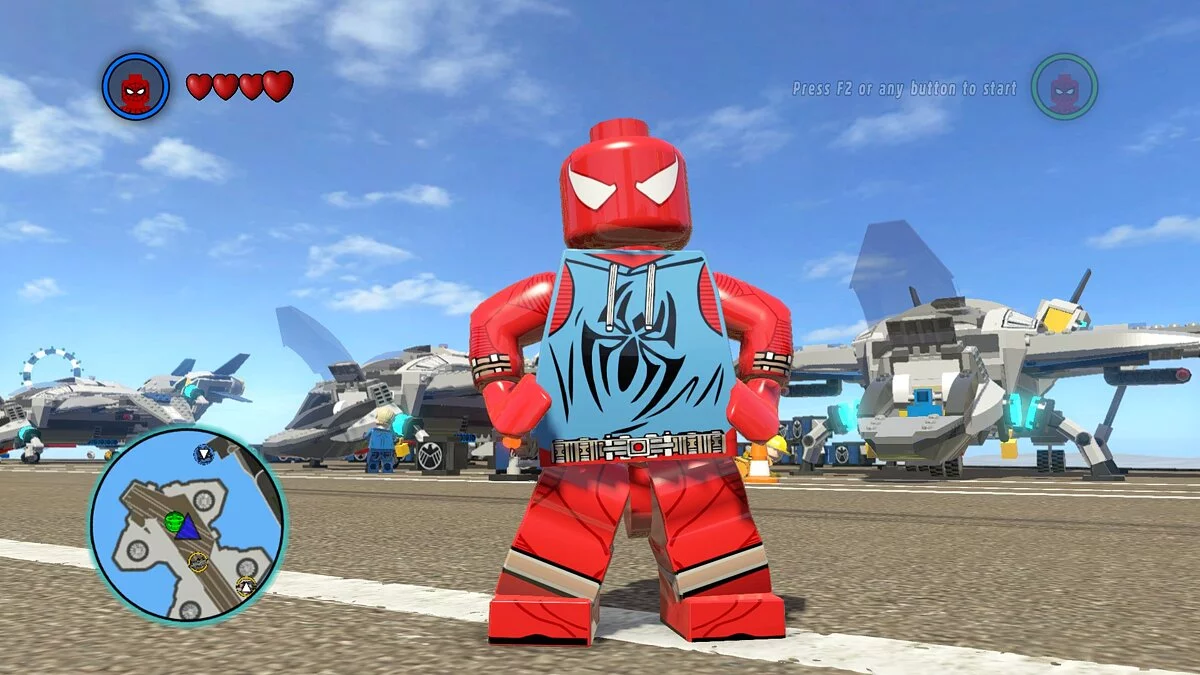 LEGO Marvel Super Heroes — Scarlet Spider-Man del juego Spider-Man PS4