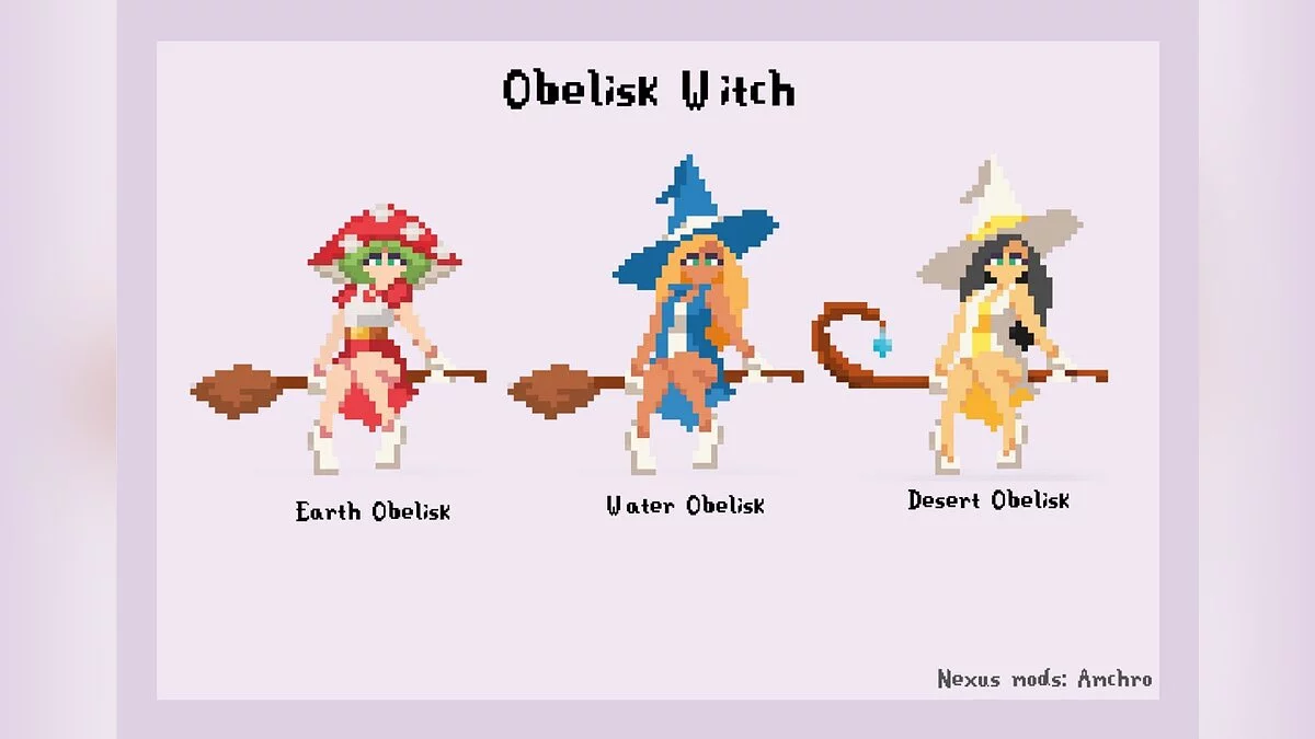 Stardew Valley — Obelisks - witches