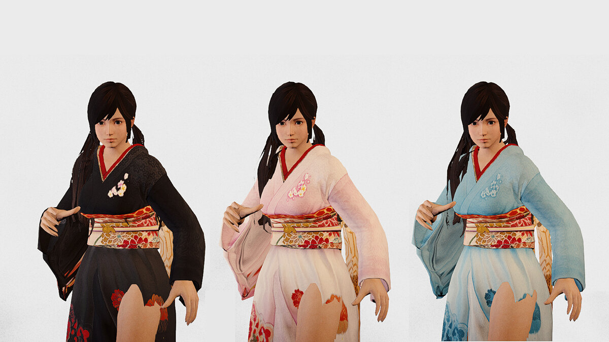 Sifu — Kokoro in a kimono from the game Dead or Alive (with physics)