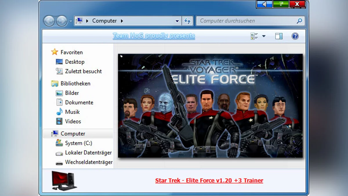 Star Trek: Voyager - Elite Force — Трейнер (+3) [1.20]