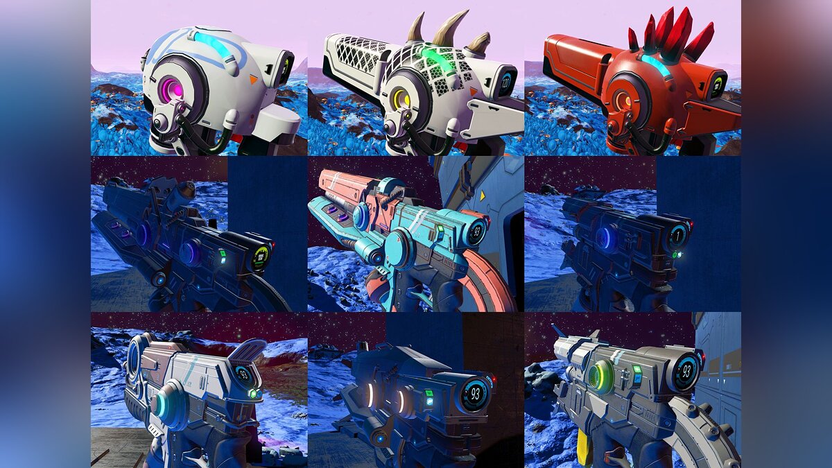 No Man&#039;s Sky — Procedural glow of a multitool