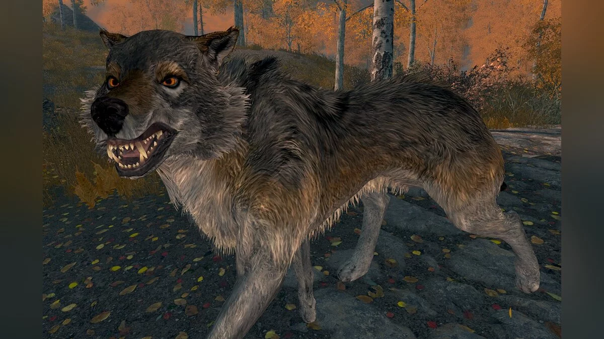 Elder Scrolls 5: Skyrim Special Edition — Животные в 4K