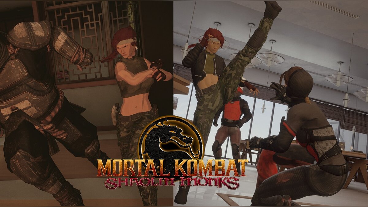 Sifu — Sonya Blade from the game MK Shaolin Monks