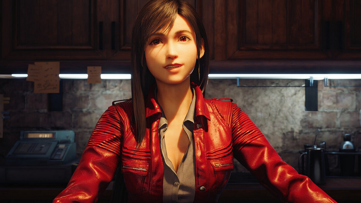 Final Fantasy VII Remake — Retro jacket for Tifa