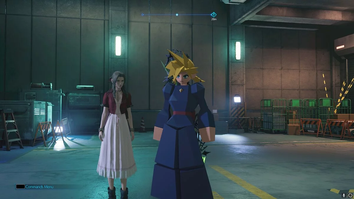 Final Fantasy VII Remake — Low Poly Claude Dress