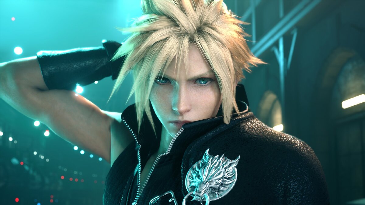 Final Fantasy VII Remake — Claude in clothes from the game Advent Children