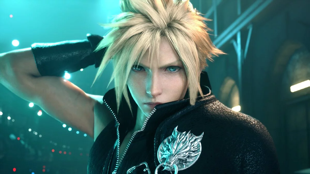 Final Fantasy VII Remake — Claude con ropa del juego Advent Children