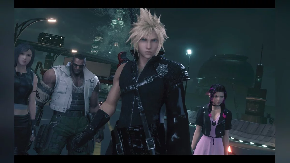 Final Fantasy VII Remake — Клод в одежде из игры Advent Children