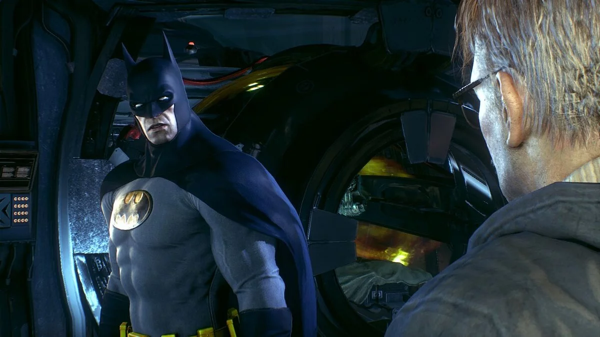 Batman: Arkham Knight Game of the Year Edition — Disfraz realista de los años 70.