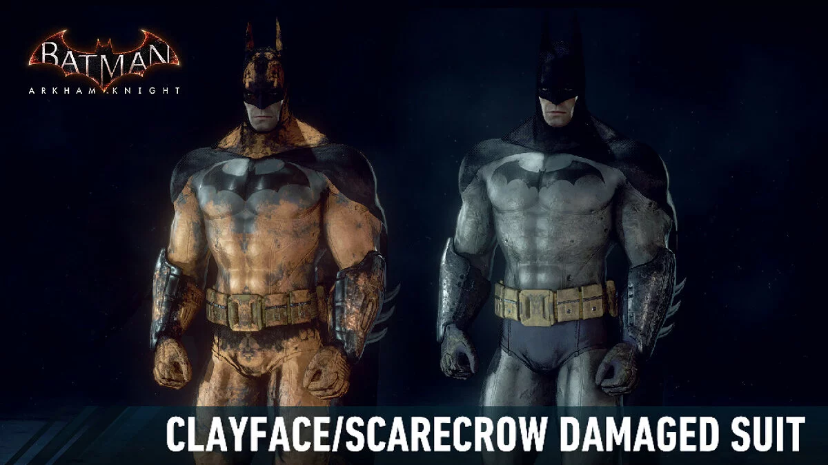 Batman: Arkham Knight Game of the Year Edition — Damage after the fight with Clayface