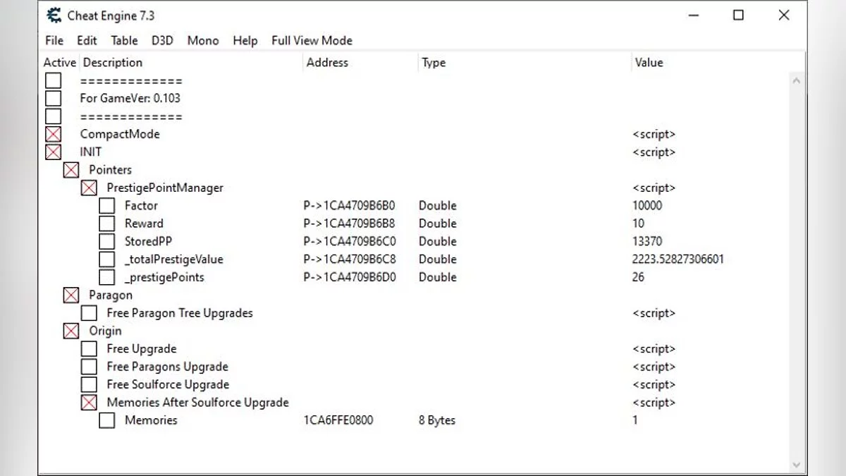 Godsbane Idle — Table for Cheat Engine [UPD: 06/05/2022]