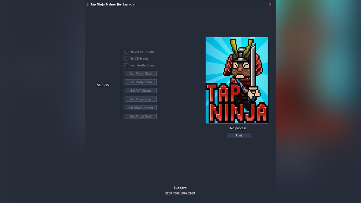 Tap Ninja — Trainer (+9) [UPD: 06.06.2022]