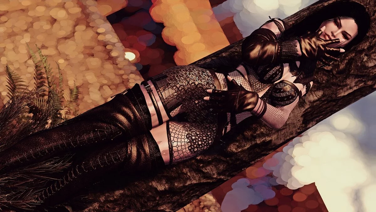 Elder Scrolls 5: Skyrim Special Edition — Набір обладунків у готичному стилі