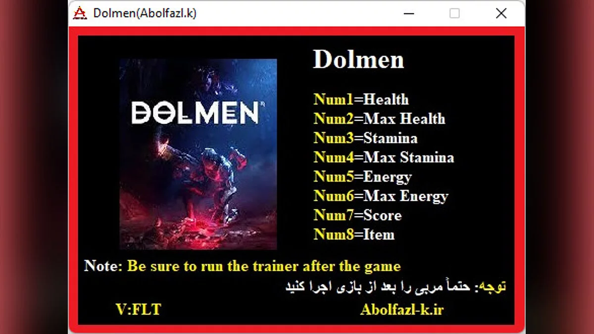 Dolmen — Trainer (+8) [1.0]