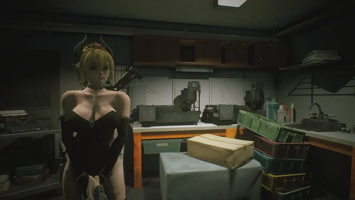 Resident Evil 3 — Animated Bowsette