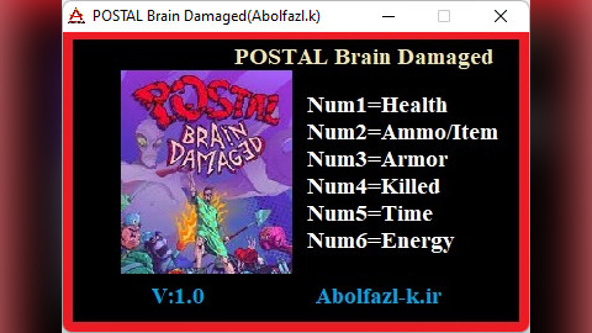 Postal: Brain Damaged — Trainer (+6) [1.0]