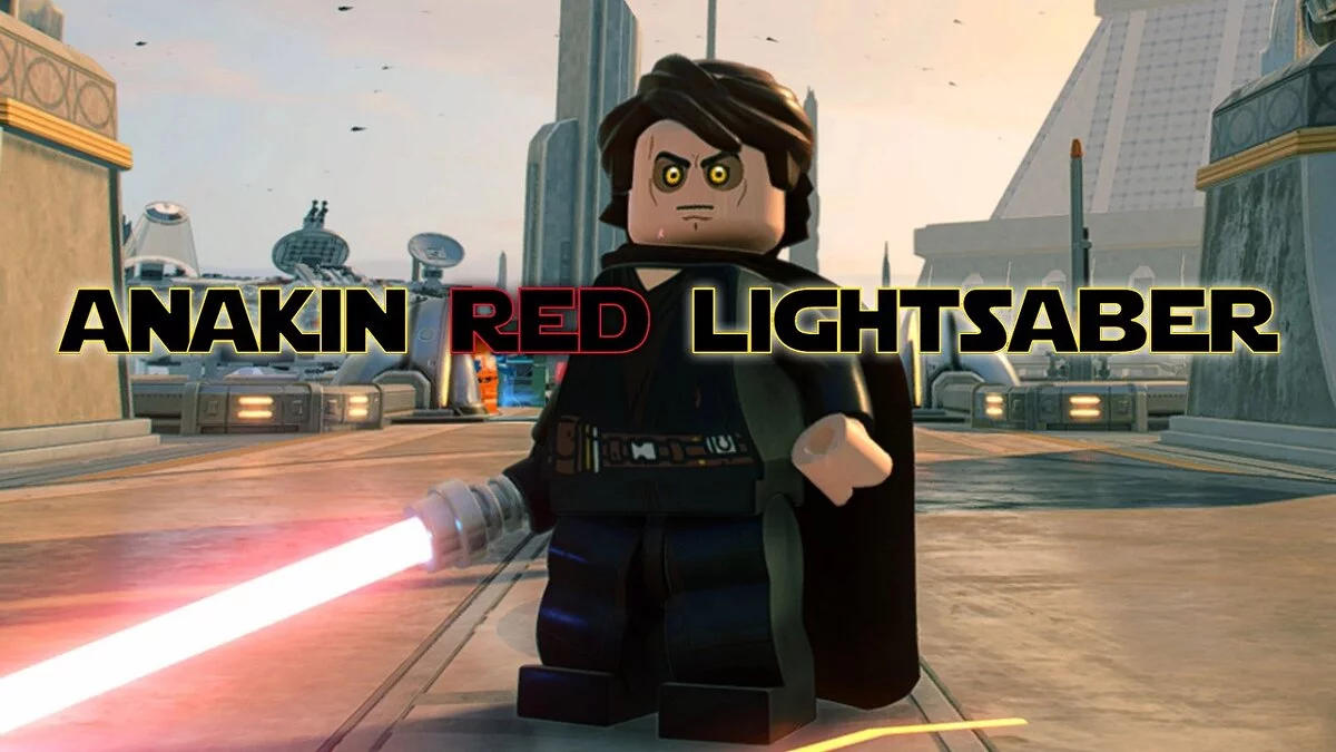 Lego Star Wars: The Skywalker Saga — Anakin - red lightsaber