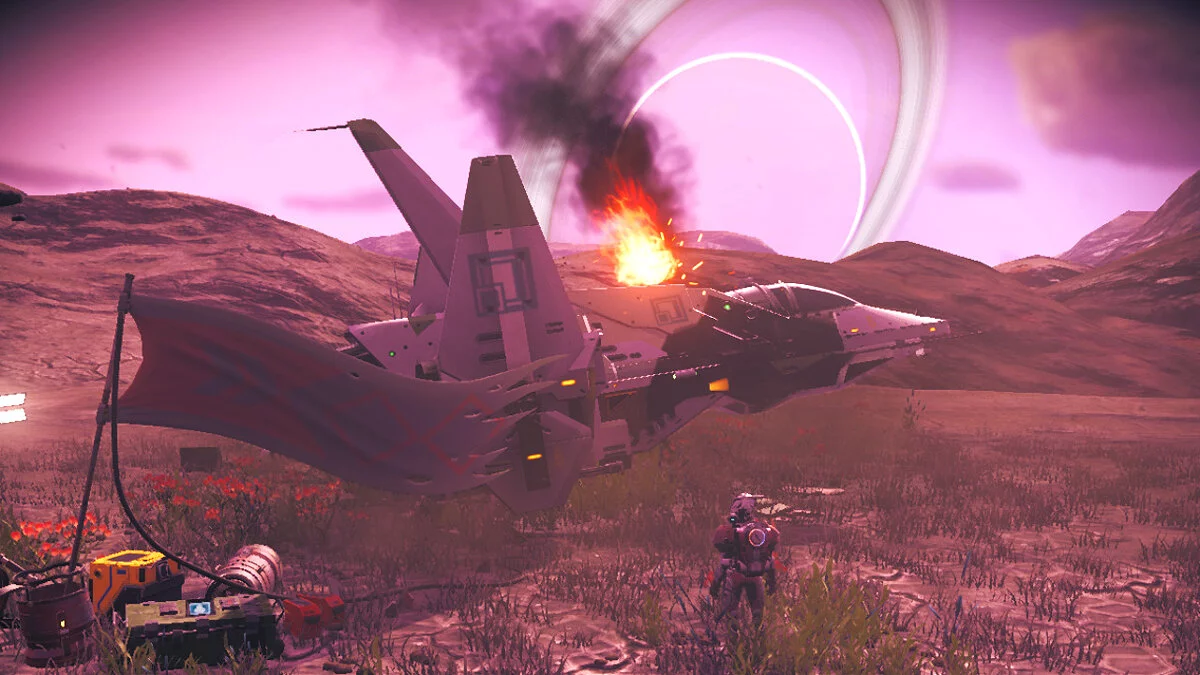 No Man&#039;s Sky — Search for the crashed ship