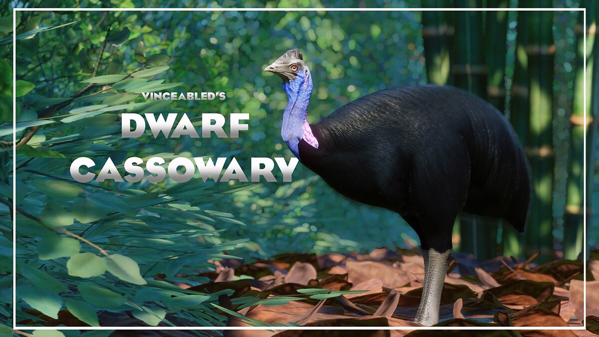 Planet Zoo — Pygmy cassowary - new species